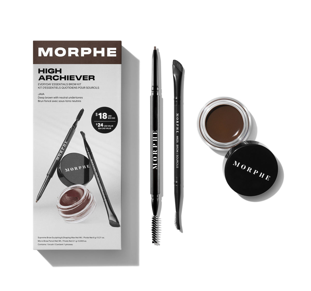 Morphe High Archiever Everyday Essentials Brow Kit