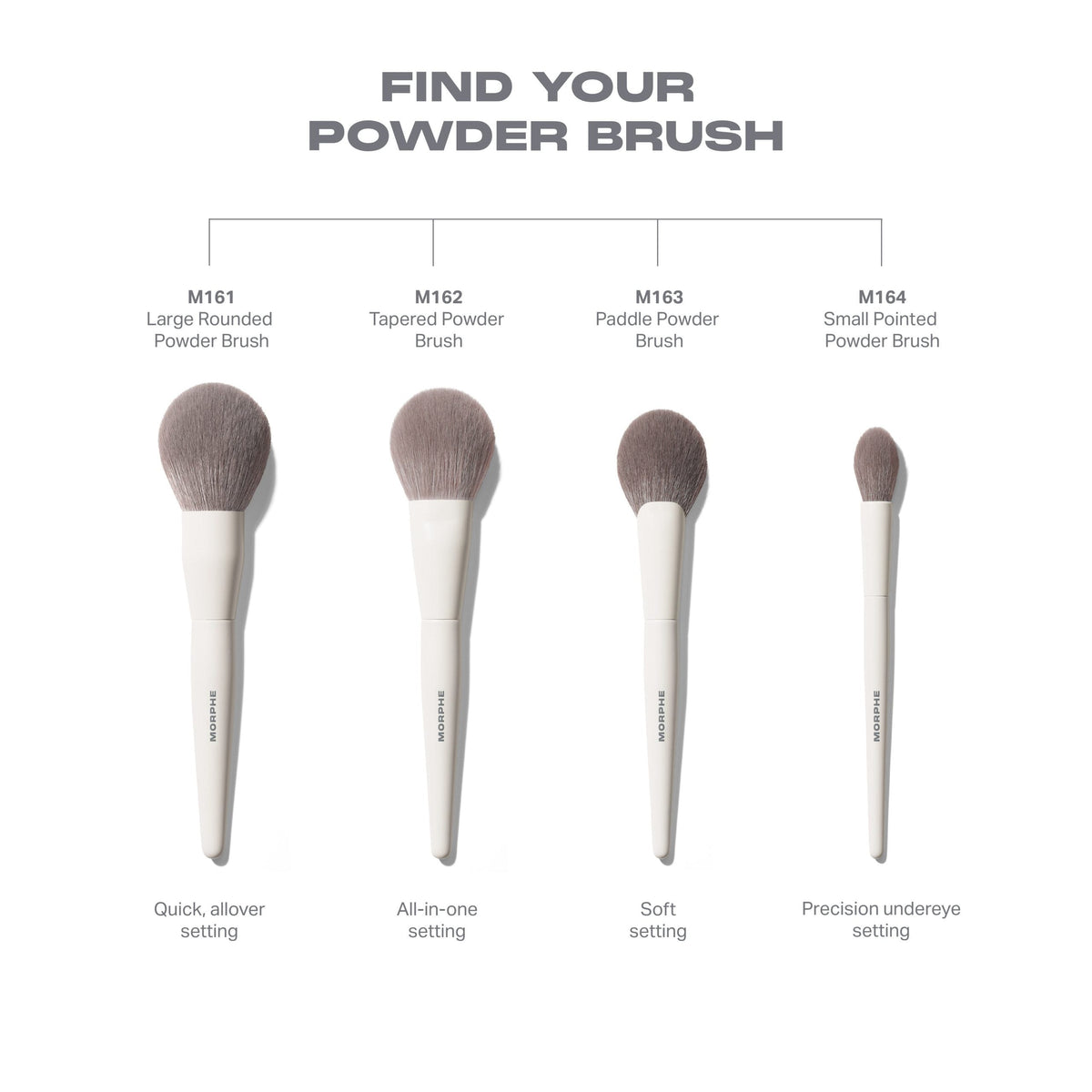 Morphe M164 Small Pointed Powder Brush