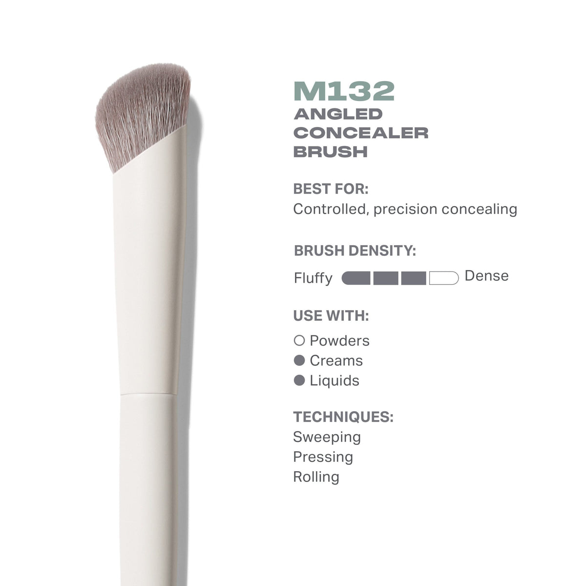 Morphe M132 Angled Concealer Brush