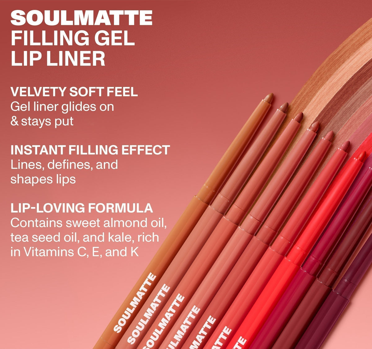 Morphe Soulmatte Filling Gel Lip Liner
