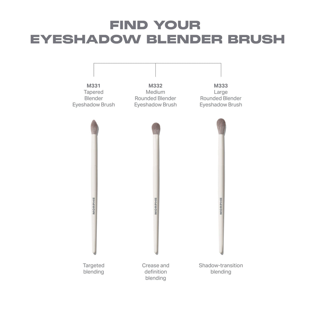 Morphe M333 Large Rounded Blender Eyeshadow Brush